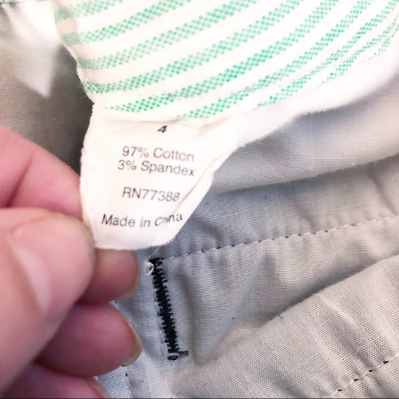 J. Crew City Fit Women’s Navy Blue Chino Shorts Women's Size 4 - Picture 6 of 6